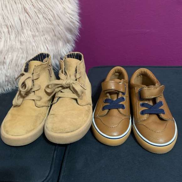Cat & Jack Other - Two pairs boys shoes bundle! Size 9 & 10